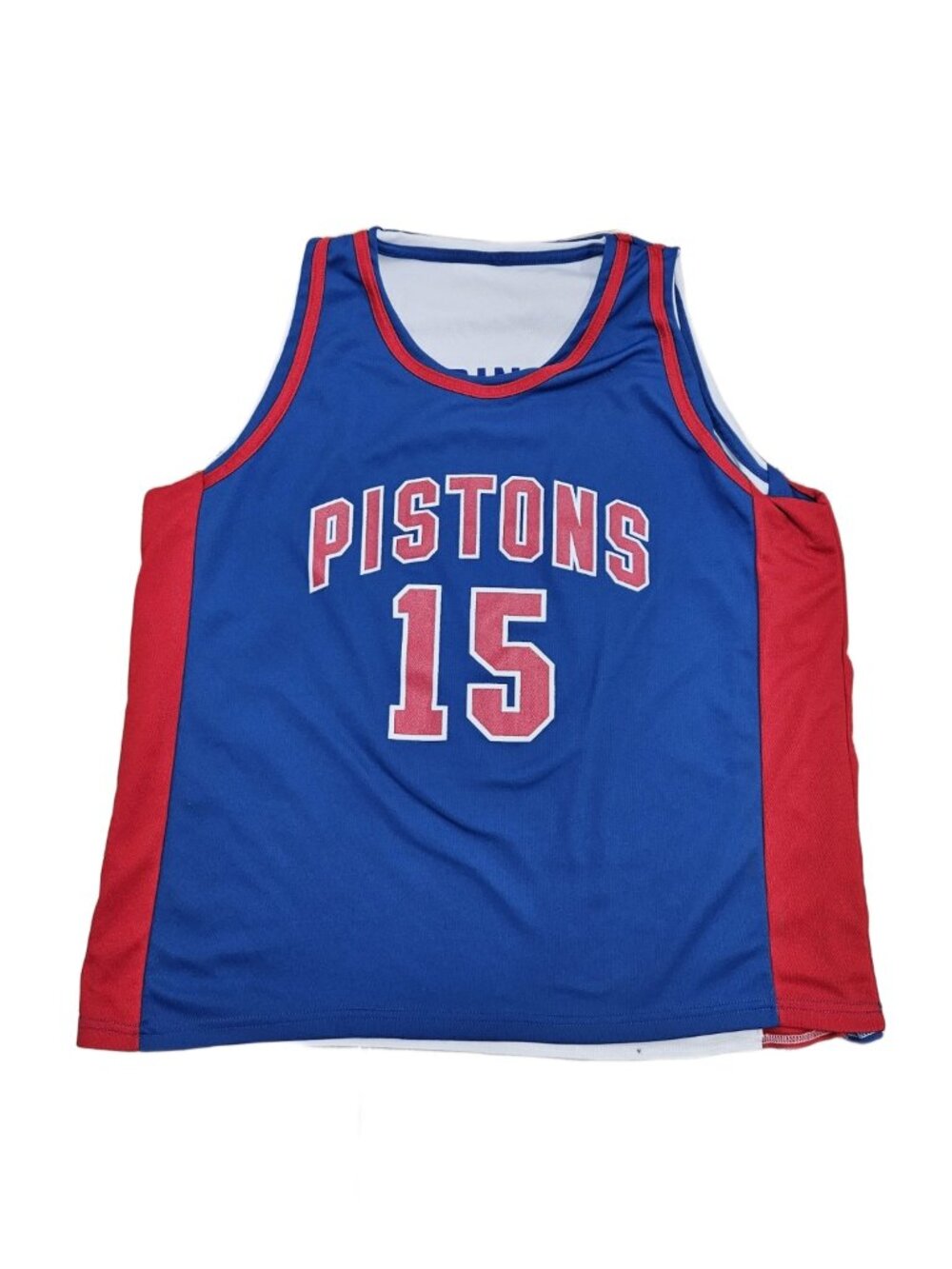 Detroit Pistons Johnson #15 / Prince #22 Reversible Jersey L/XL
